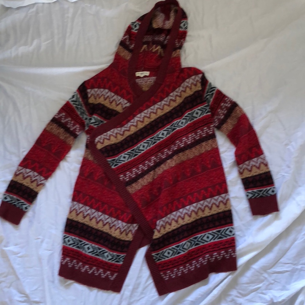 Kids printed cardigan